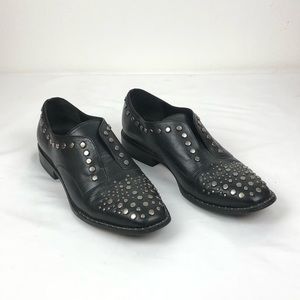 RL/Life Maddie Oxford studded black shoes